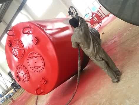 噴涂聚脲涂料儲(chǔ)罐防腐施工案例