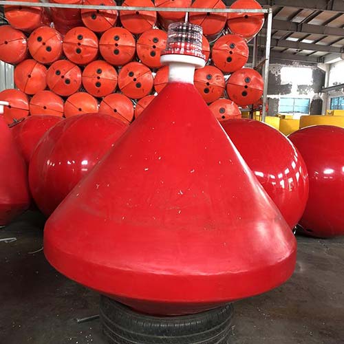 航道定位浮標 防腐聚脲噴涂案例